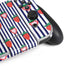 Bouffants and Broken Hearts Strawberries and Stripes Nintendo Switch OLED (2021) Skin
